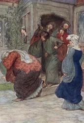 Illustration zu Die lustigen Weiber von Windsor